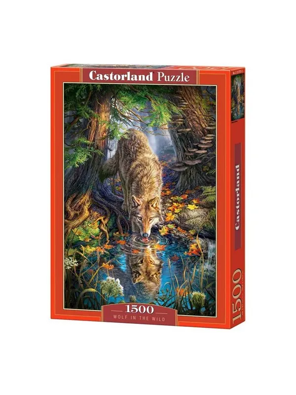 Selecta Play Castorland Jigsaw Puzzle Wolf in the Wild 1500pcs. Gulv