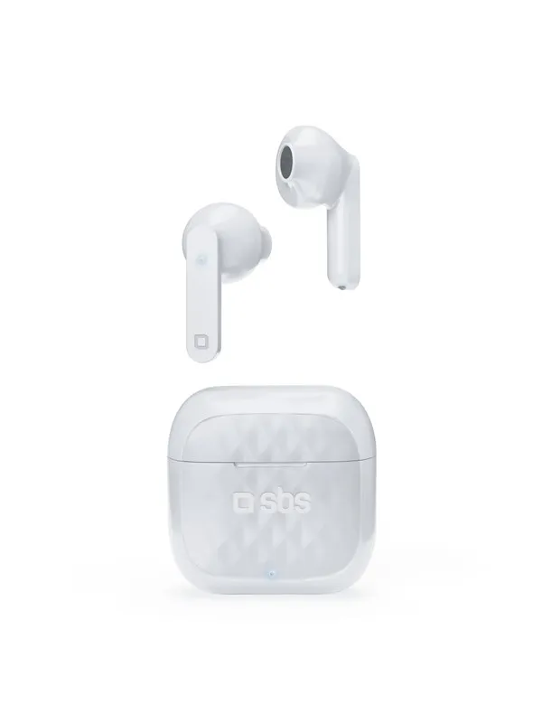 SBS Air Free TWS Wireless Earphones - White
