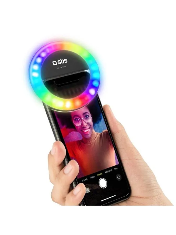 SBS Multicolour Selfie Ring Light