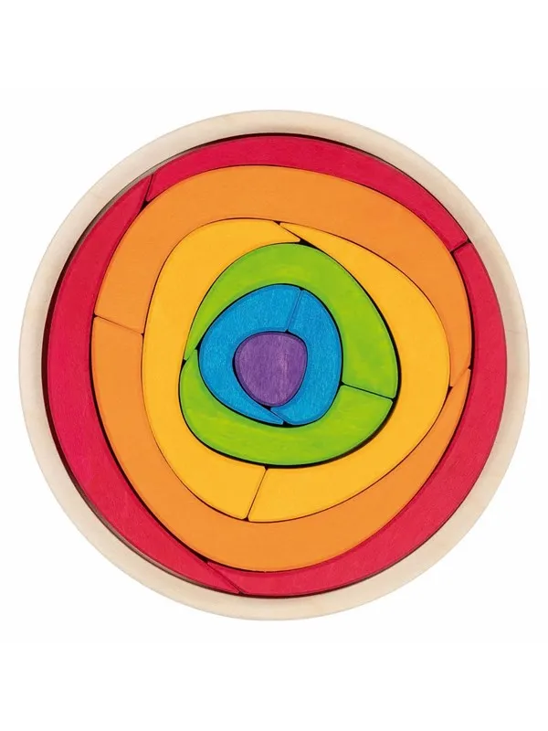 Goki Wooden Puzzle Oculus 11 pcs. Tre