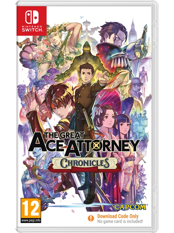 The Great Ace Attorney Chronicles (Code in a Box) - Nintendo Switch - Visual Novel