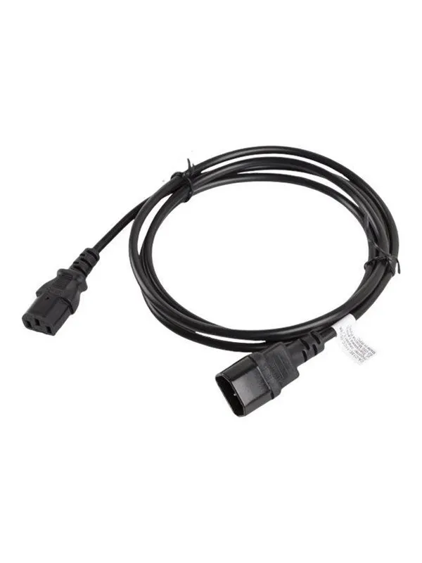 Lanberg - power extension cable - power IEC 60320 C13 to IEC 60320 C14 - 1.8 m