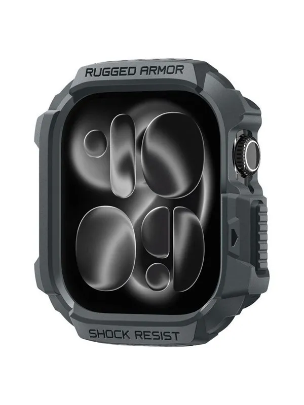 Spigen Rugged Armor 2 - dark gray - Apple Watch 11 46mm