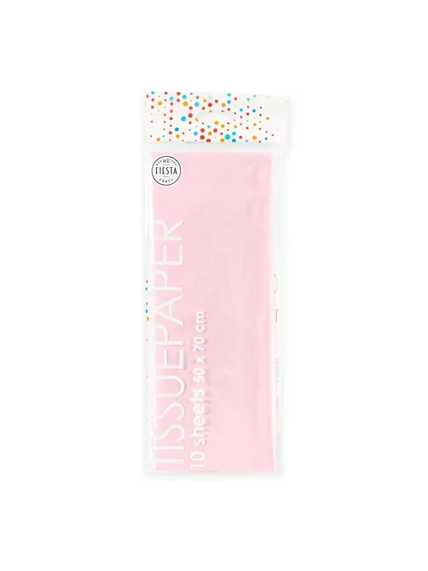 Globos - Tissue Paper 10 Sheets Baby Pink 50x70cm