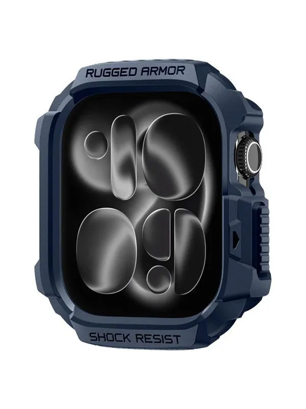Spigen Rugged Armor 2 - navy blue - Apple Watch 11 42mm