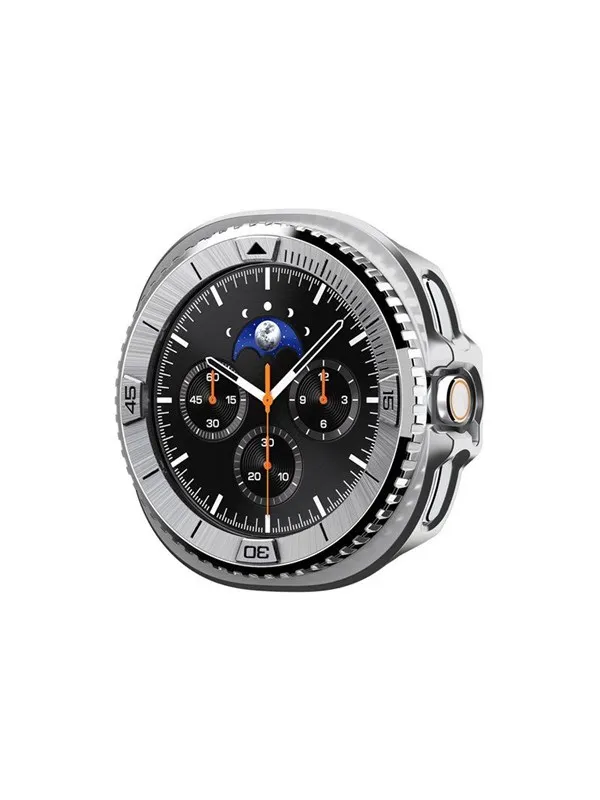 Spigen Bezel Tune Pro (Pilot) - silver - Samsung Galaxy Watch 8 Classic 46mm