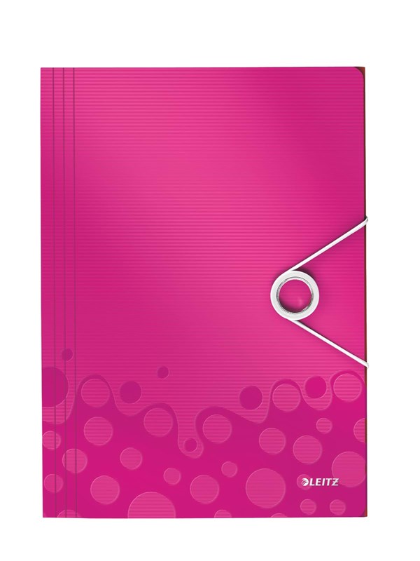 Leitz Strikkmappe  WOW PP A4 Rosa