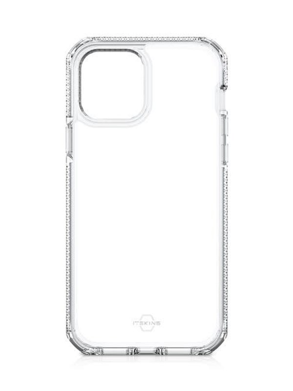 ITSKINS SUPREME CLEAR cover for iPhone 12 / 12 Pro®. White and transparent