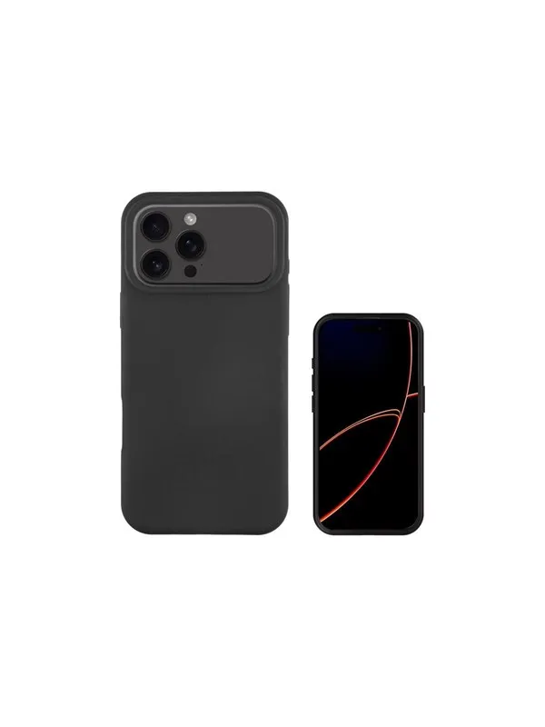 4smarts Phone 17 Pro Silicone Case Cupertino MagSafe compatible black