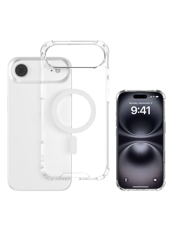 4smarts iPhone Air Hybrid Case Ibiza MagSafe compatible transparent