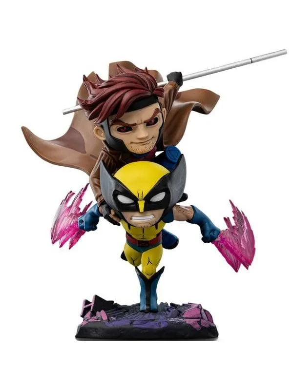 Iron Studios - X-Men 97 - Gambit And Wolverine Minico Figure 24cm - Figur
