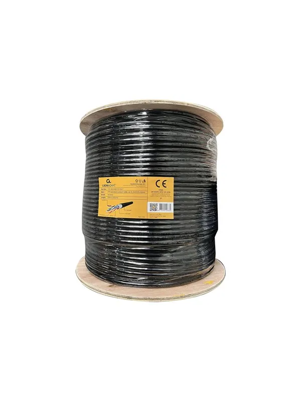 Gembird Cablexpert bulk cable - 305 m - black - Svart - 305m
