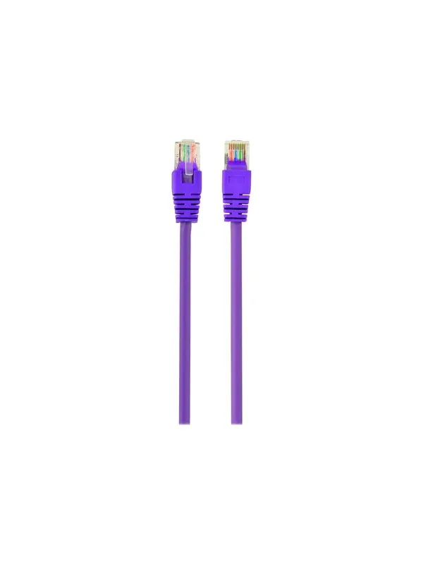 Gembird patch cable - 25 cm - purple - Purpur - 0.25m