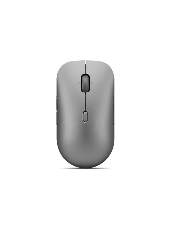 Lenovo Pro Plus 6050 - mouse - multi-mode - Bluetooth 5.3 2.4 GHz - luna grey - Mus - Optisk - 6 - Grå