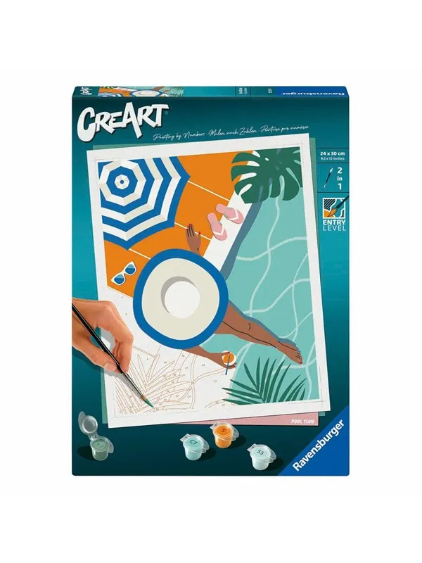 Ravensburger CreArt Paint by Numbers - Swimming Pool
