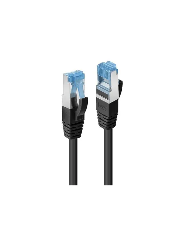 Lindy patch cable - 5 m - black - Svart - 5m