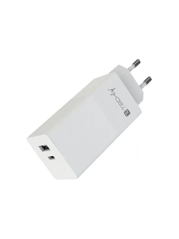 TECHLY power adapter - USB 24 pin USB-C - 100 Watt