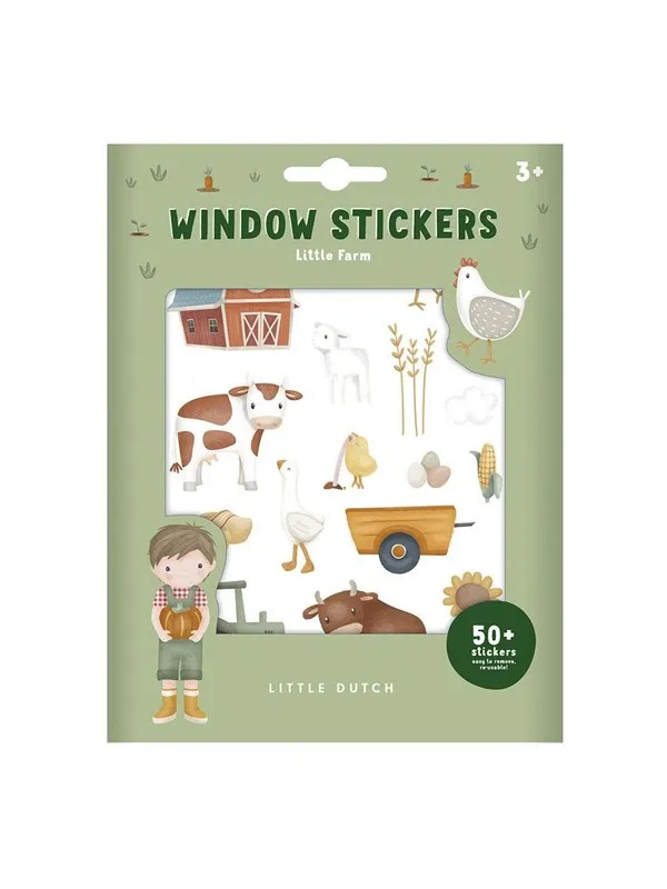 Little Dutch Window Stickers Little Farm
