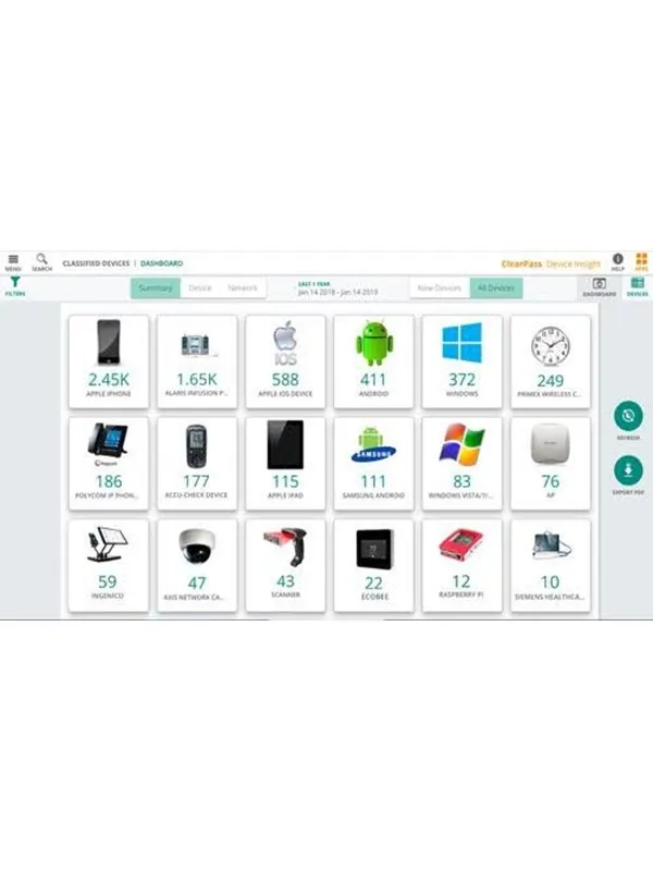 HP E Aruba ClearPass Device Insight New Licensing - Elektronisk