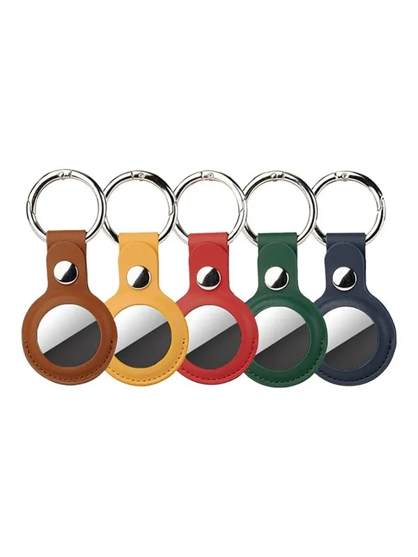 4smarts Leatherette Case Set for AirTags 5 pieces