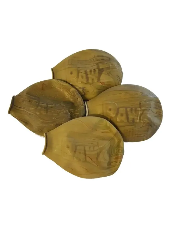 PawZ - Rubber Dog Boots - camouflage - Tiny - 12 pcs