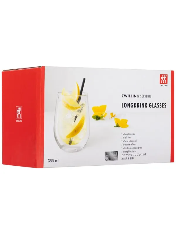 Zwilling - Sorrento Bar Long Drink 350 ml - Set of 2