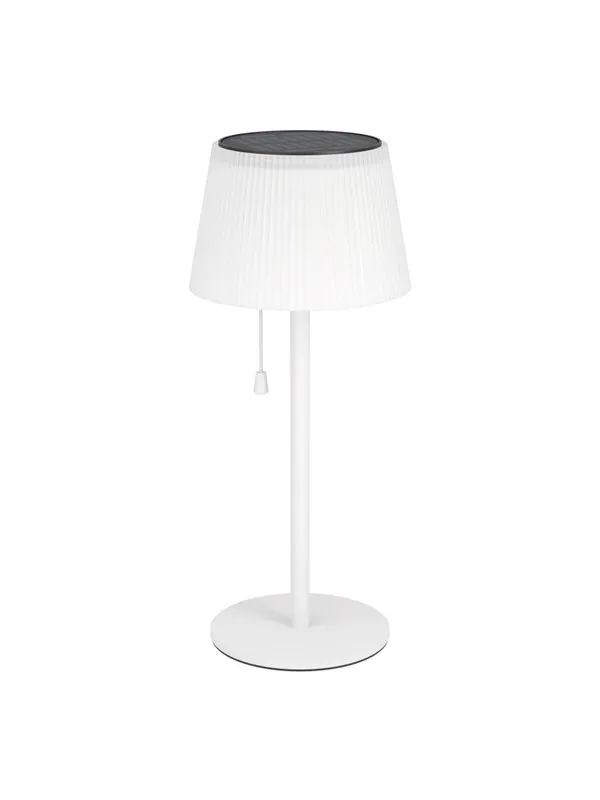 EGLO SCORDIANO SOLCELLE BORDLAMPE M/SNORAFBR. HVIT