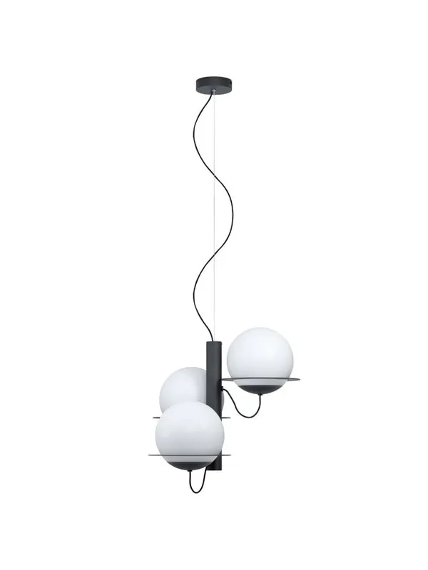 EGLO SABALETE PENDEL 3L Ø465 SVART