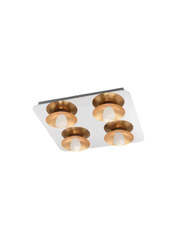 EGLO TORANO TAKLAMPE 4X510LM DEMPERB. KROM/GULL