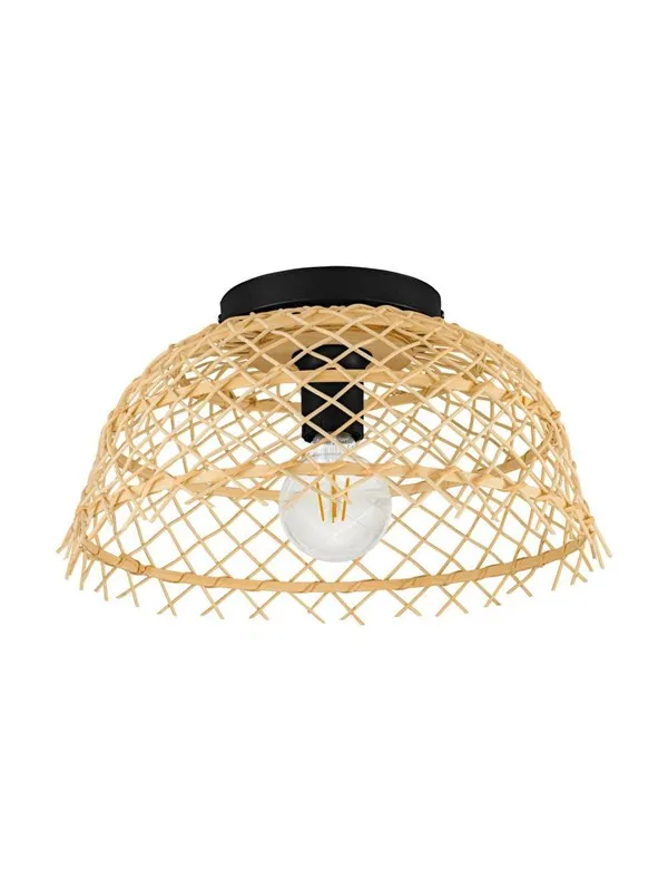 EGLO AUSNBY TAKLAMPE E27 Ø370 NATUR