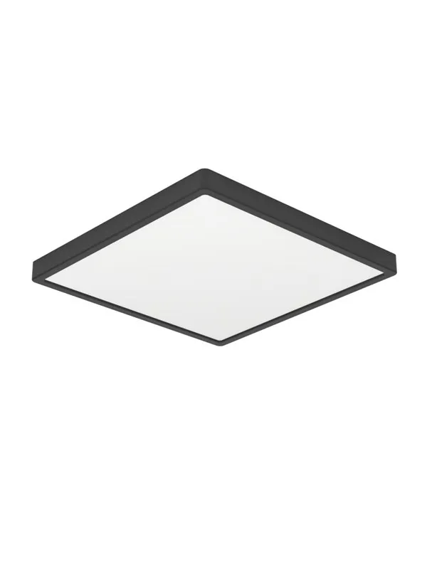 EGLO FUEVA 6 PLAFOND 150X150 CCT 7W 1100LM IP44 SVART