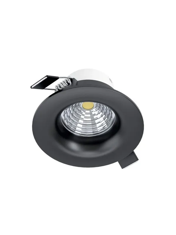 EGLO SALICETO INNEBYGD. Ø88 450LM 4000K DIMMPB. SVART