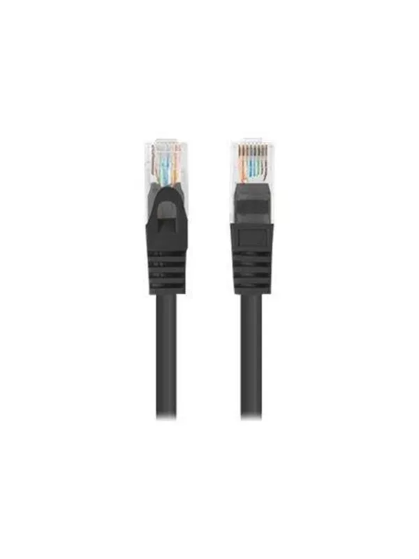 Lanberg patch cable - 3 m - black RAL 9004 - Svart - 3m
