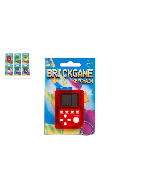 Pocket Money Brick Game Keychain - assorted