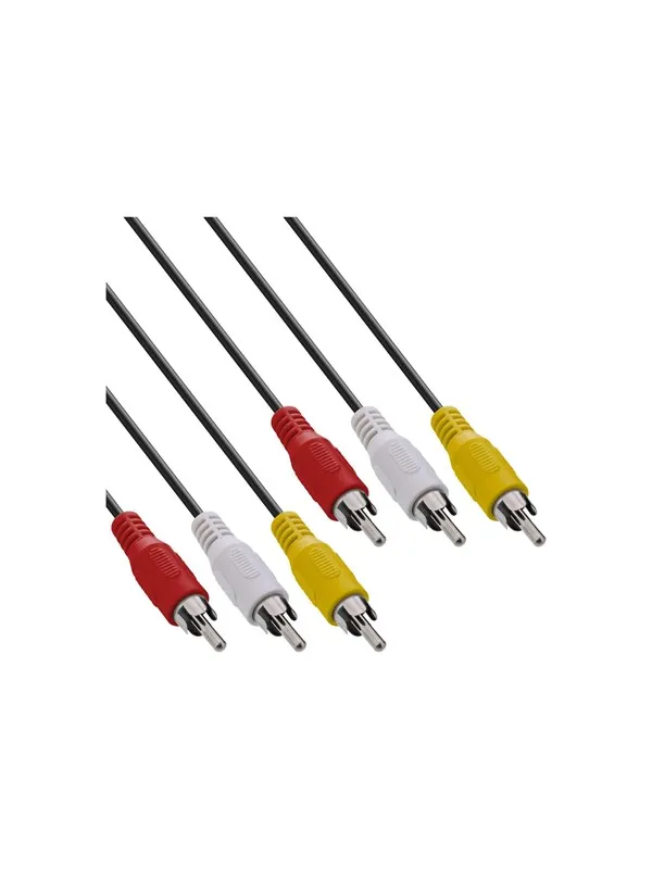 InLine video / audio cable - composite video / audio - 2 m
