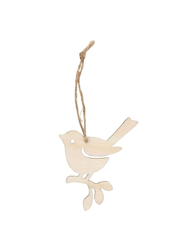 Creativ Company Wooden Hanger Bird 9cm
