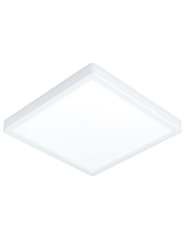 EGLO FUEVA 6-Z PLAFOND 290X290 RGB/CCT 13.5W 2000LM IP44 HVIT