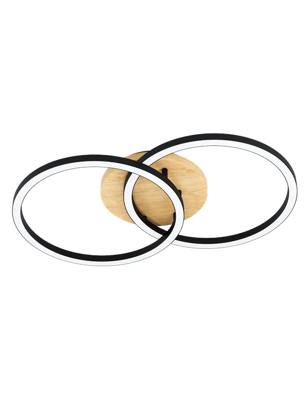 EGLO LOMALTAS-Z TAKLAMPE L580 4400LM 2700-6500K SVART/EG FSC