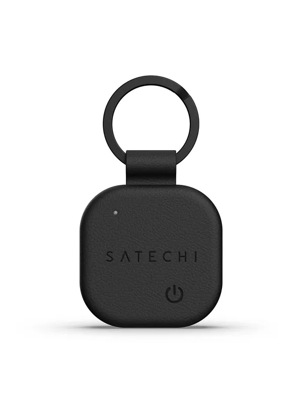 Satechi Vegan-Leather FindAll™ Keychain - Black
