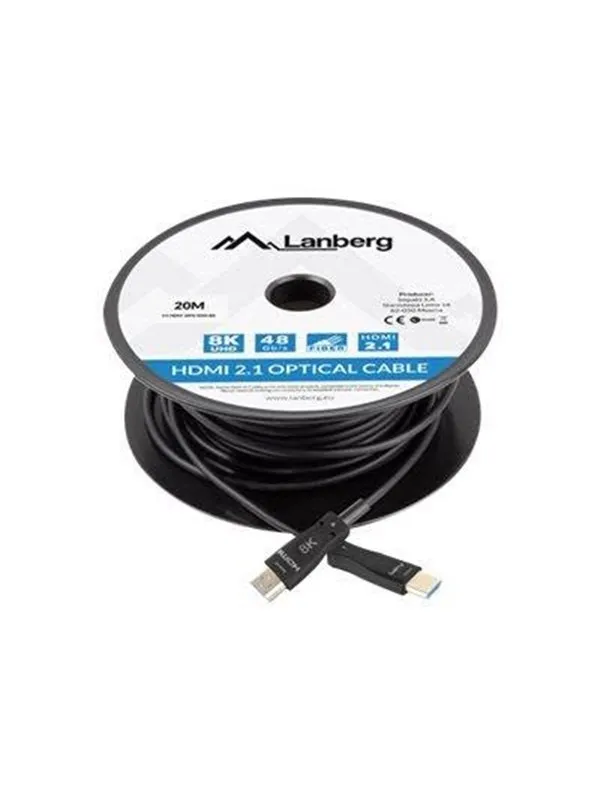 Lanberg HDMI cable with Ethernet - 80 m