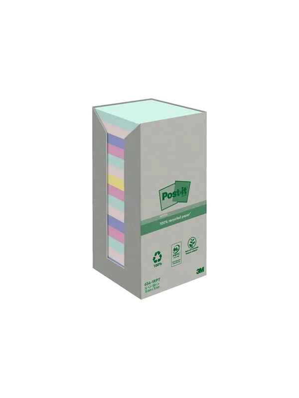 3M Post-it Recycled 654-1RPT