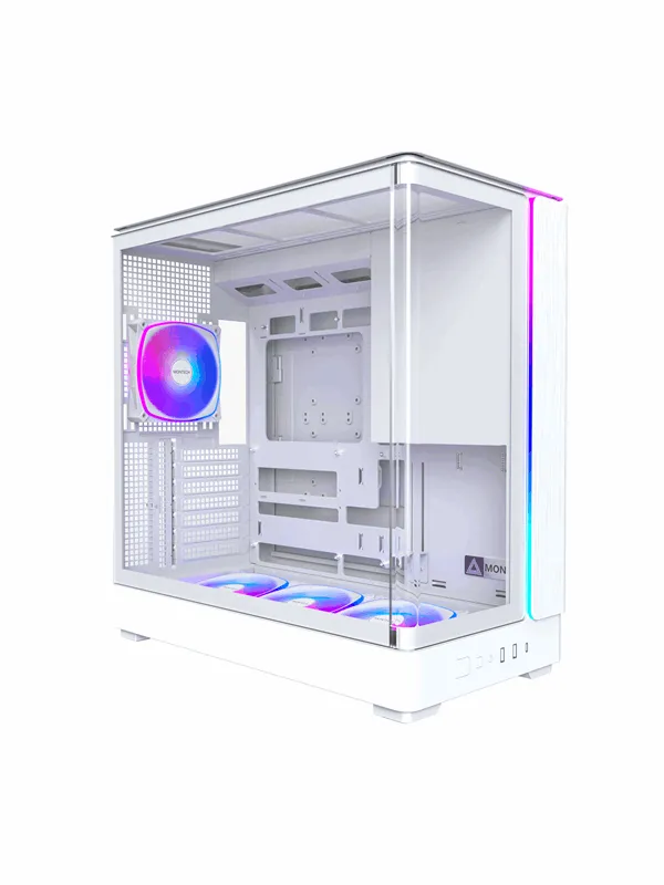 Montech King 45 Pro White - Kabinett - Miditower - Hvit
