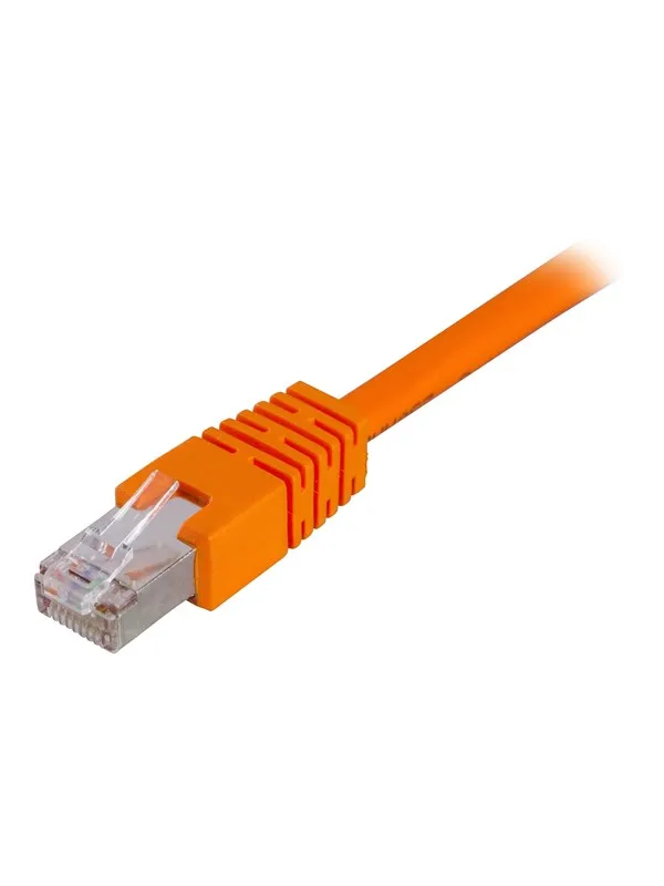 Deltaco LAN CAT 6 - F/UTP - Oransje - 0.3m