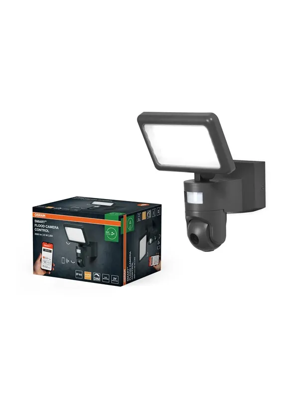Osram SMART+ Floodlight with camera 2000lm 23W/830 IP44 WiFi