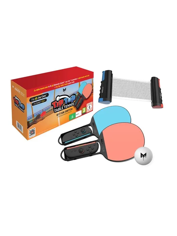 MAXX TECH Tip Top Table Tennis Kit - Table tennis controller - Nintendo Switch 2