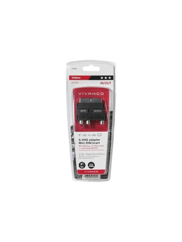 Vivanco 47/41 04 - video / audio adaptor - S-Video