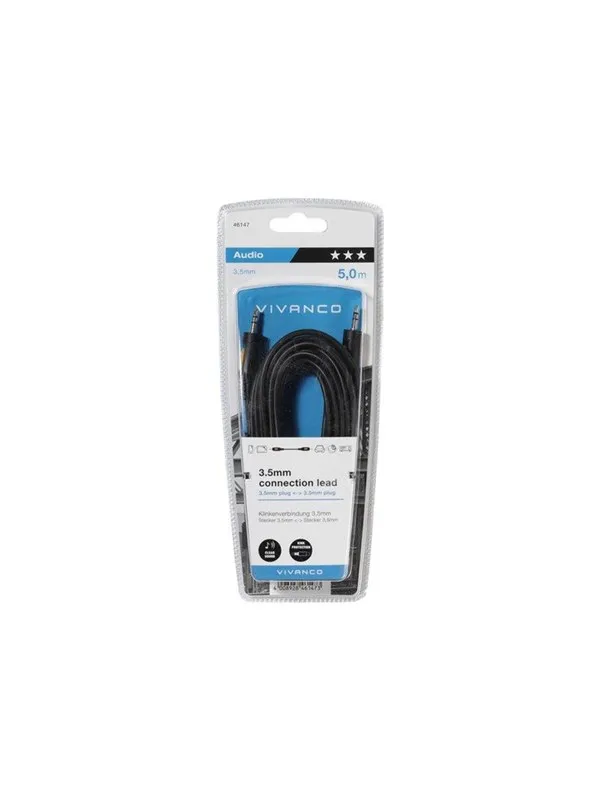 Vivanco 46/10 50 - audio cable - 5 m