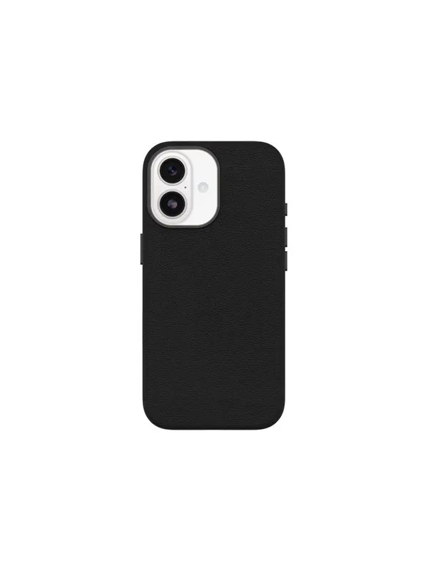 OtterBox Symmetry Cactus Leather Camera Control Apple iPhone 17 Noir Ash - black