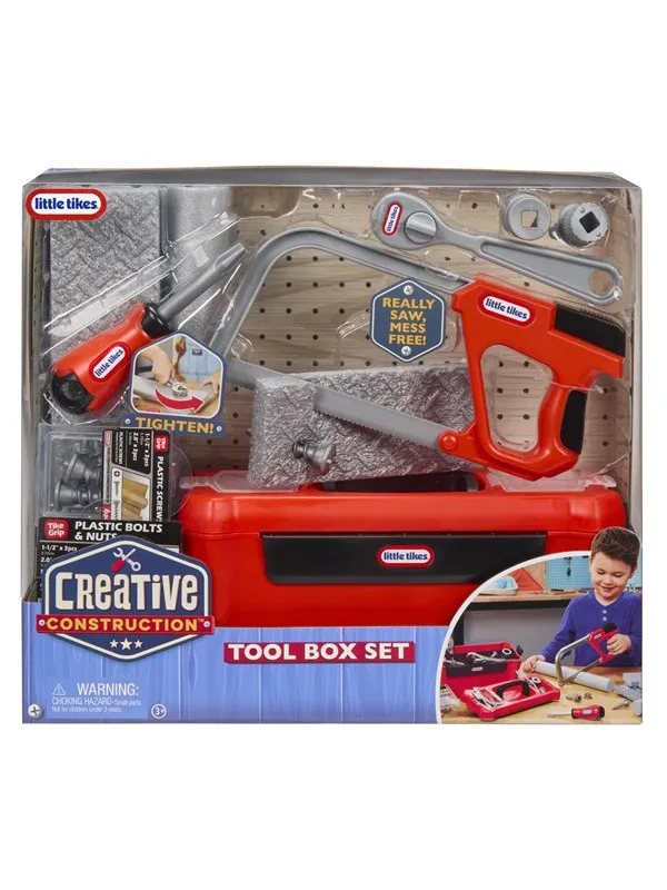 Little Tikes Creative Construction Tool Box Set