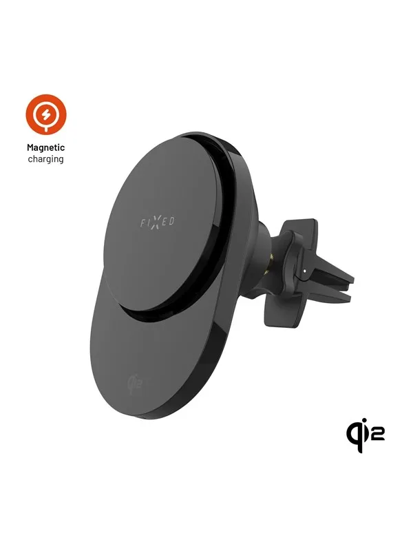 FIXED QI2.0 MagAir Airvent Car Mount Black